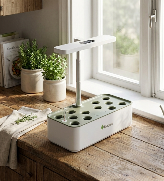 De Zero-Waste Pesto Gids: Verse Kruiden Kweken met Jouw Bioome Smart Garden